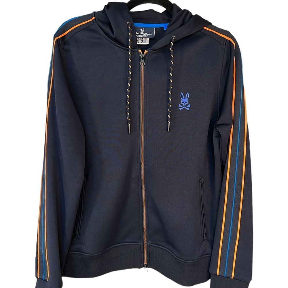 NWOT Psycho Bunny  Royalton Knit Track Jacket